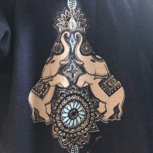 Spiritual Gangster elephant hoodie